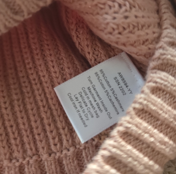 ATM Anthony Thomas Melillo Cashmere Blend Cable Knit Sweater - Picture 7 of 7